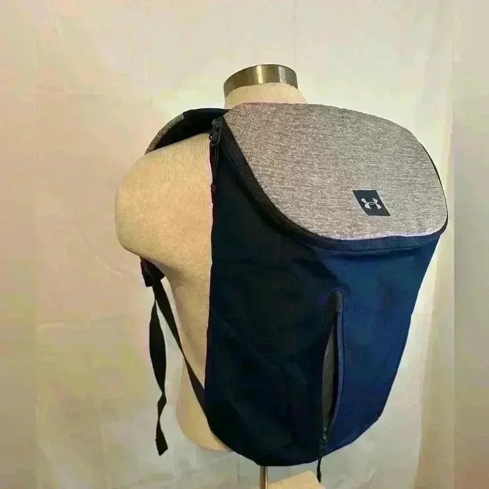 Under Armour UA Sportstyle‎ Blue & Gray Backpack with Laptop Sleeve